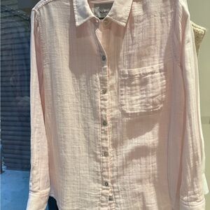 Rails Light Pink Button-Down Shirt